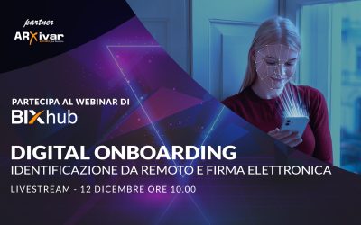 Scopri BIXhub – webinar 12/12/2024